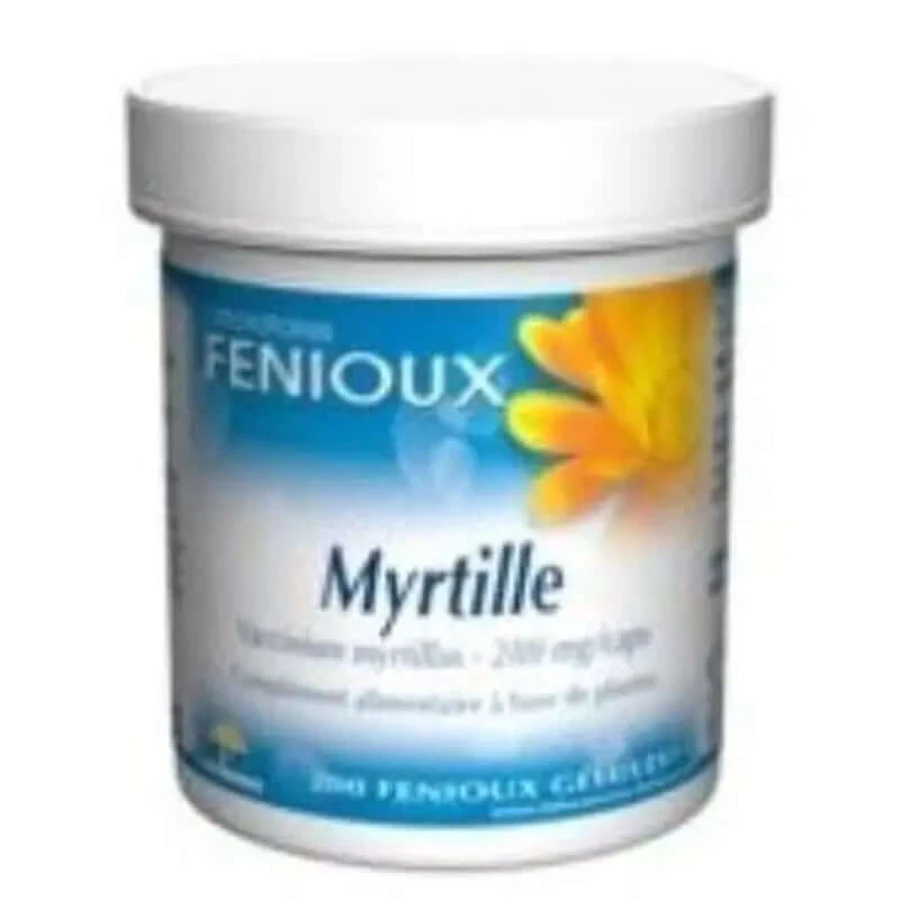 Fenioux Blauwe bosbes 280Mg (Myrtilus) 200 Capsules