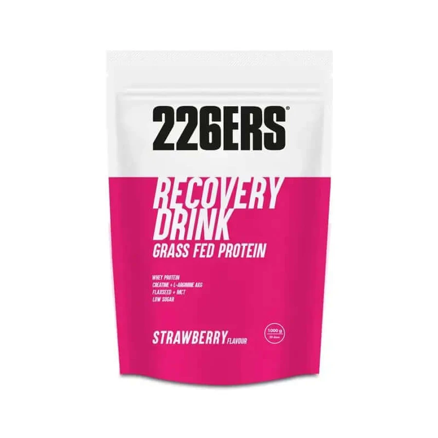 226Ers Recovery Drink Aardbei Spierhersteldrank, 1000 g