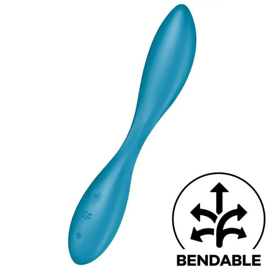 Satisfyer Vibrator G-Spot Flex 1 Multivibrator - Blauw