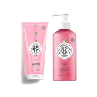 Roger & Gallet Gingembre Rouge Crema mani e balsamo labbra confezione Rose