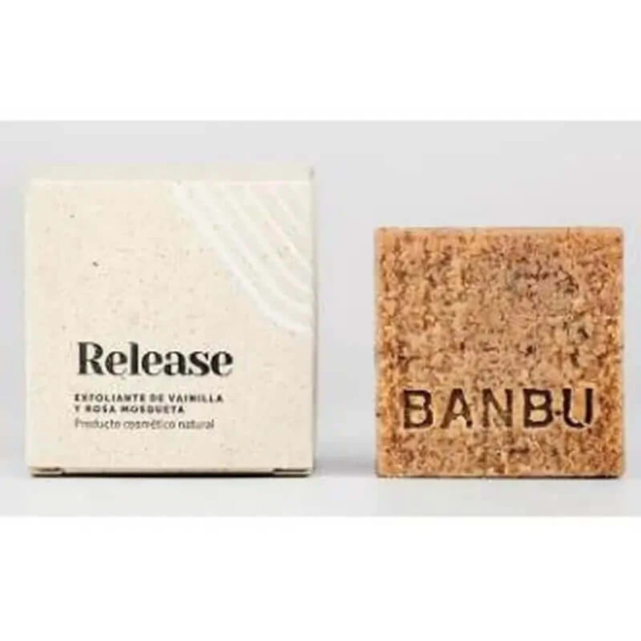 Banbu Release Săpun de corp exfoliant Solid Eco, 100 Gr