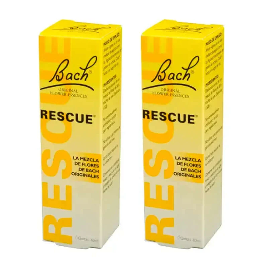 Bach Rescue-Tropfen, Packung 2 x 20 ml