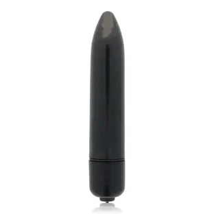 Vibrator Glossy Thin Negru
