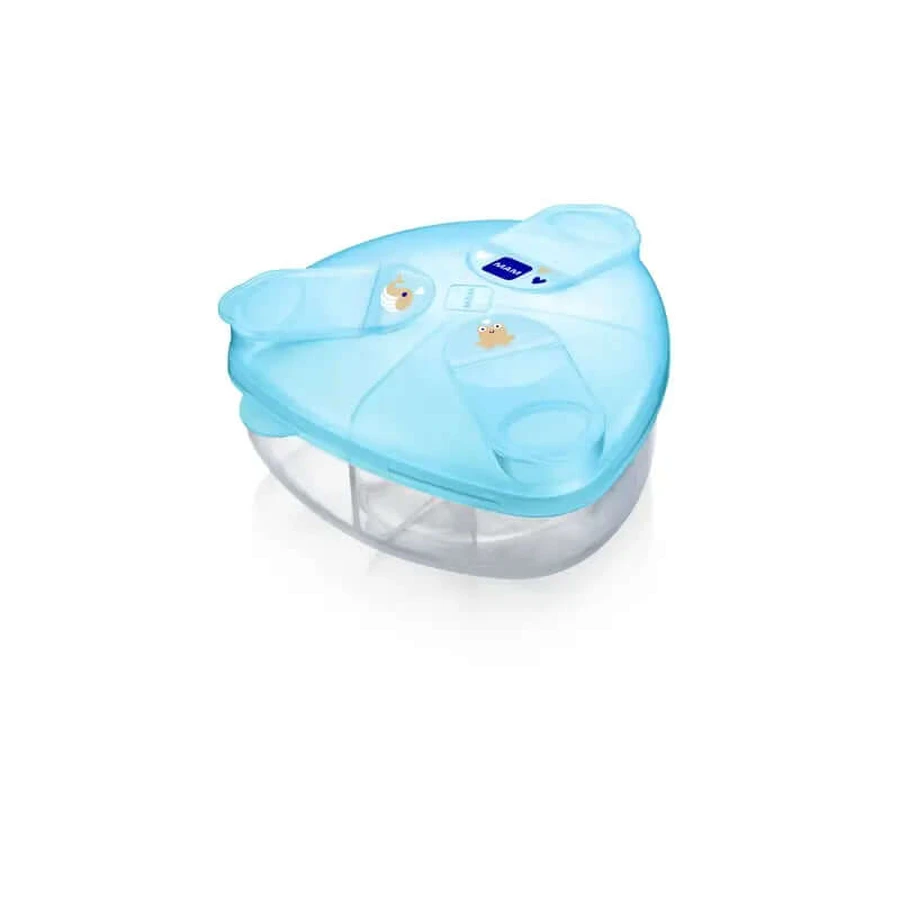 Mam Babymilchpulver Box Spender Blau