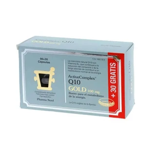 Aktivkomplex Q10 Gold 100 mg, 90 + 30 Gratis-Kapseln