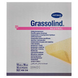 Sterile Grassolind swabs (499314), 10x10 cm, 10 pieces, Hartmann