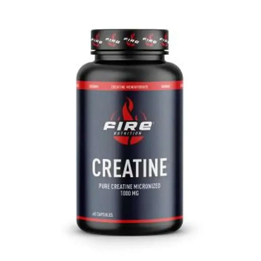 Fire Nutrition Reines Kreatin 1000Mg 60 Kapseln