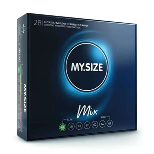 My Size Mix prezervative 47 Mm 28 unități