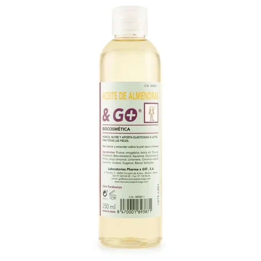 Pharma & Go Ulei de migdale dulci 250Ml