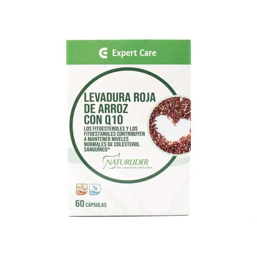 Naturlider Roter Hefereis mit Q10, 60 Kapseln