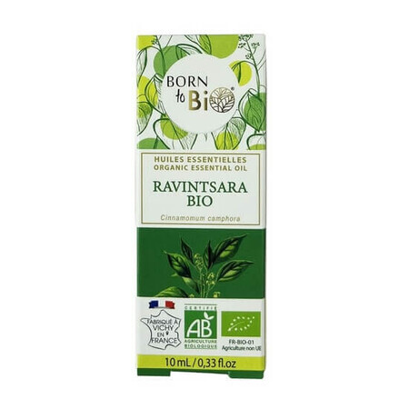 Ravintasera etherische olie organisch, 10ml, Born to Bio