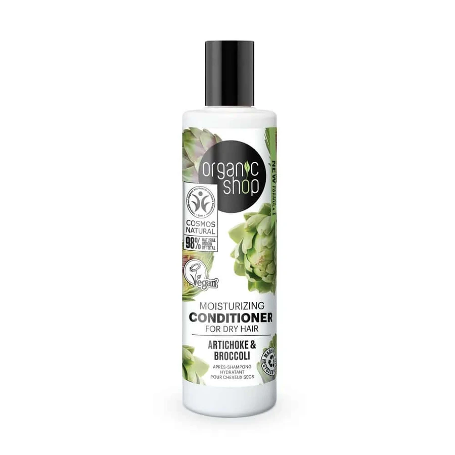 Organic Shop Organic Shop Artischocke & Brokkoli Feuchtigkeitsspendende Spülung für trockenes Haar Artischocke & Brokkoli, 280 Ml