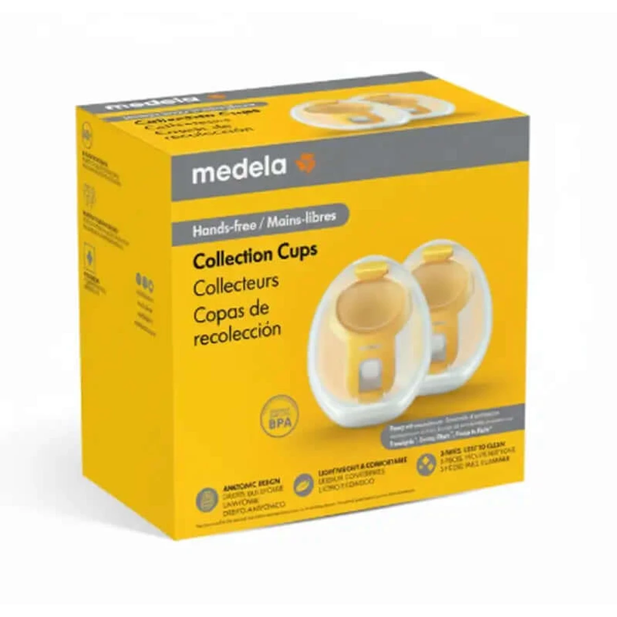Medela Hands Free Duo Cup Set, 2 eenheden