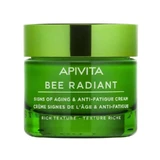 APIVITA Bee Radiant anti-verouderingscrème met witte pioenroos en gepatenteerde propolis