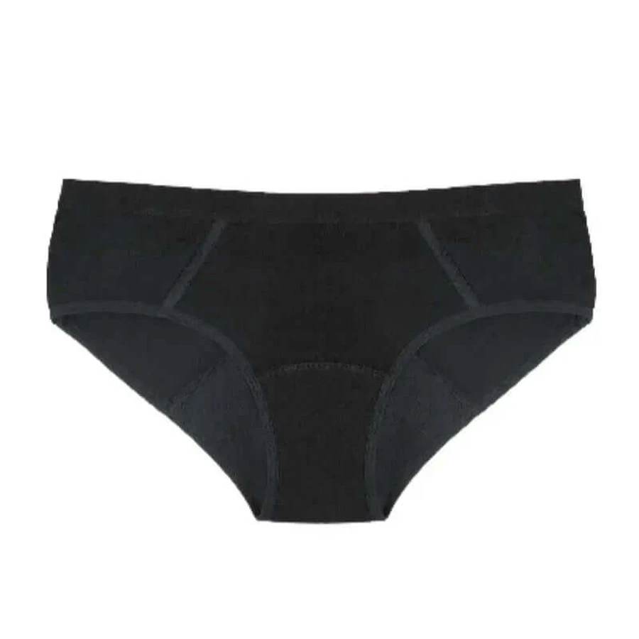 Enna Menstruatiebroek Teens Sporty - Medium Vloei, 152 cm, Zwart