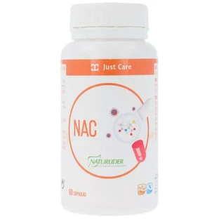 Naturlider Nac 600 Mg N acetylocysteiny, 60 kapsułek