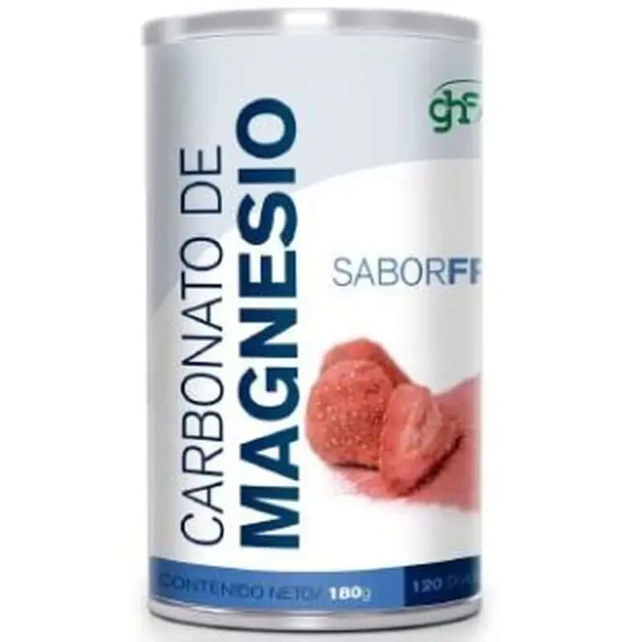 Ghf Magnesium Carbonate Strawberry Flavor 180Gr: ceny i cechy