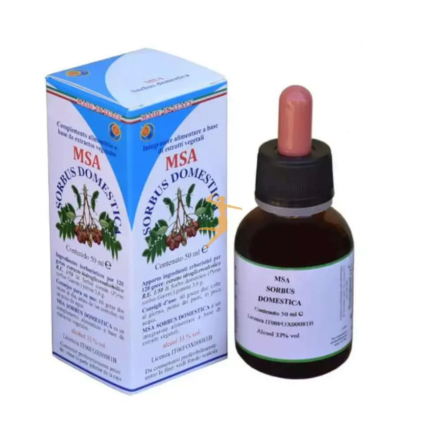 Herboplanet Msa Sorbus Domestica Gewone lijsterbes knoppen 50Ml