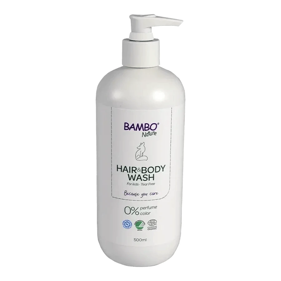 Bambo Nature Badegel & Shampoo, 500 ml
