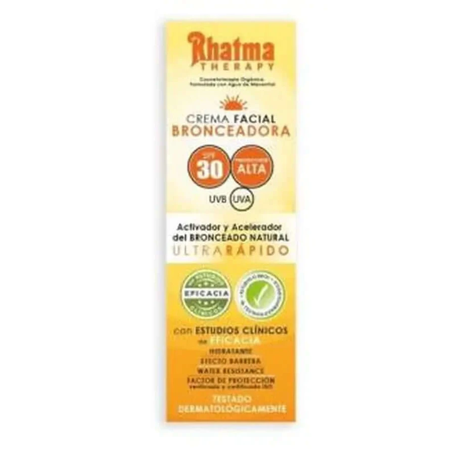 Rhatma Crema abbronzante viso Spf30 60Ml