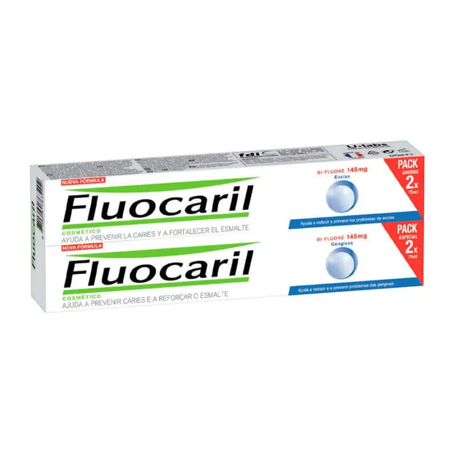 Fluocaril Bi-145 Gommes 2x75 ml