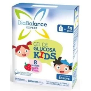 Diabalance Diabalance Glucose Gel Kids Strawberry 8Ud