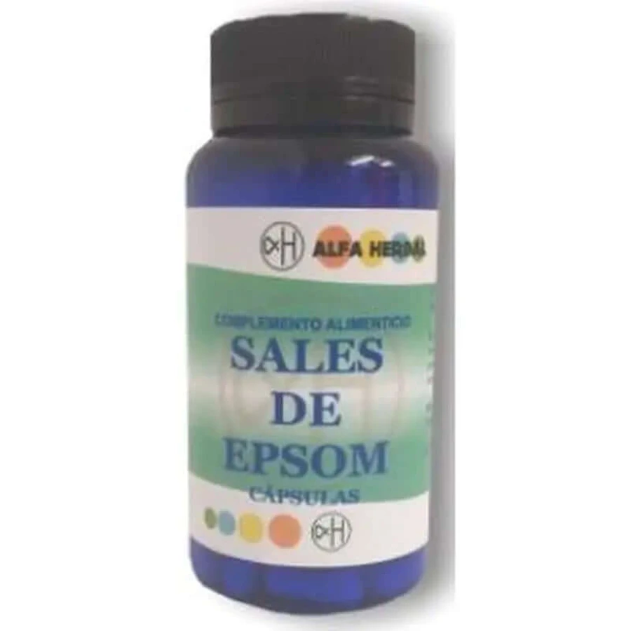 Sali di Epsom alle erbe Alpha 100 Capsule