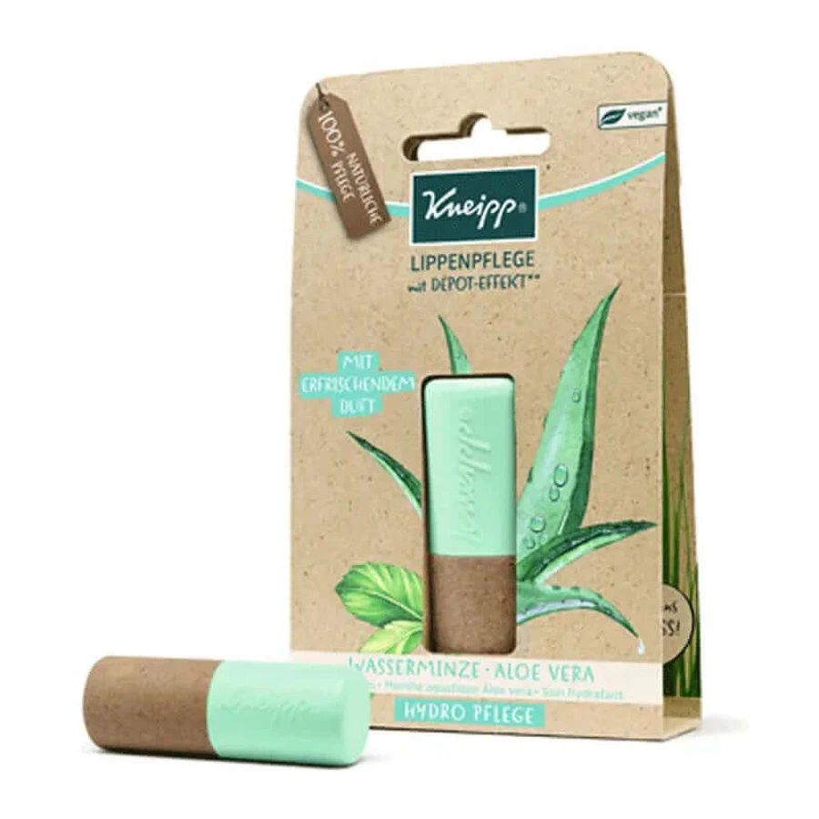 Kneipp Lipverzorging Aloë Vera Watermint, 4,7 gram