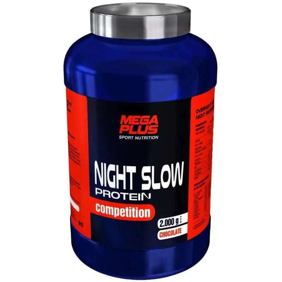 Mega Plus Night Slow Eiwitwedstrijd Chocolade Smaak 2Kg