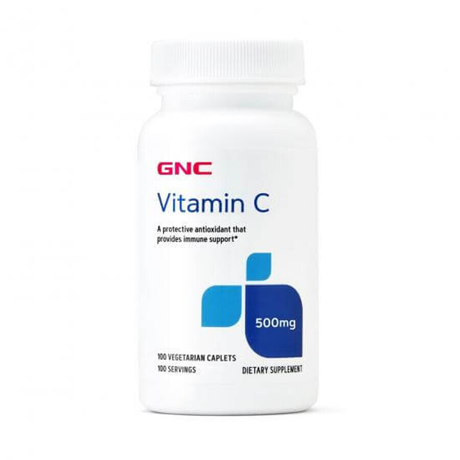 Vitamin C 500 mg, Vtamin C (099420), 100 Tabletten, GNC