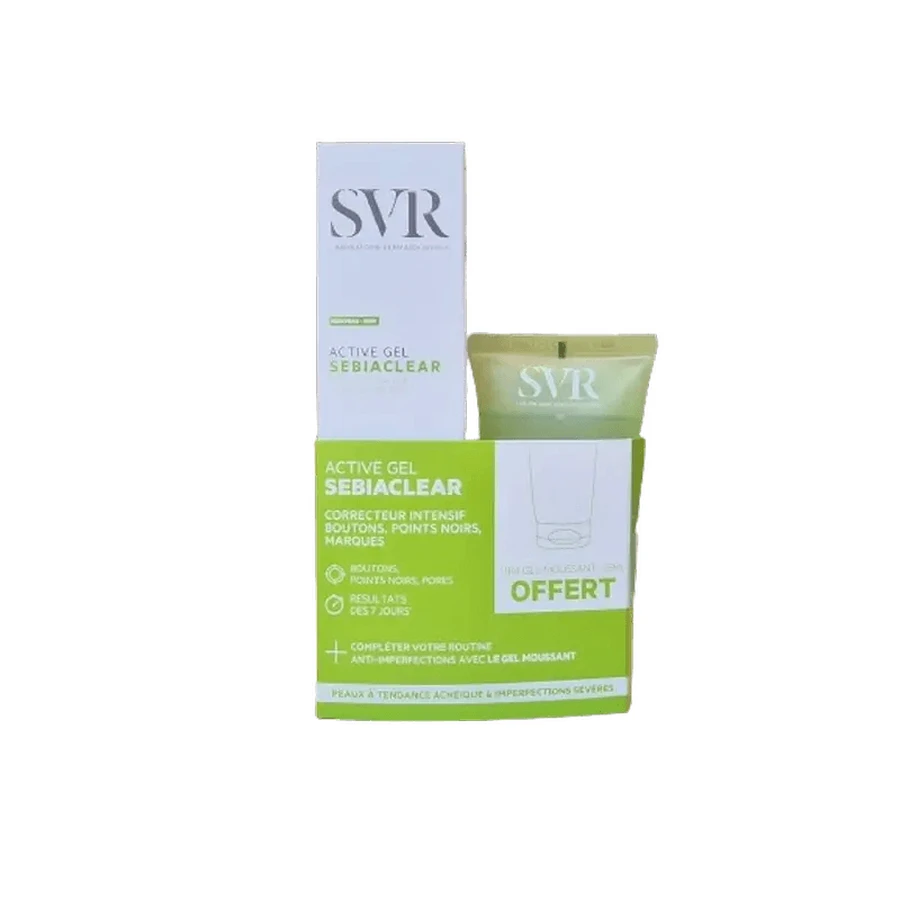 Svr Pack Sebiaclear Active Gel 40Ml + Mousse Gel 55Ml