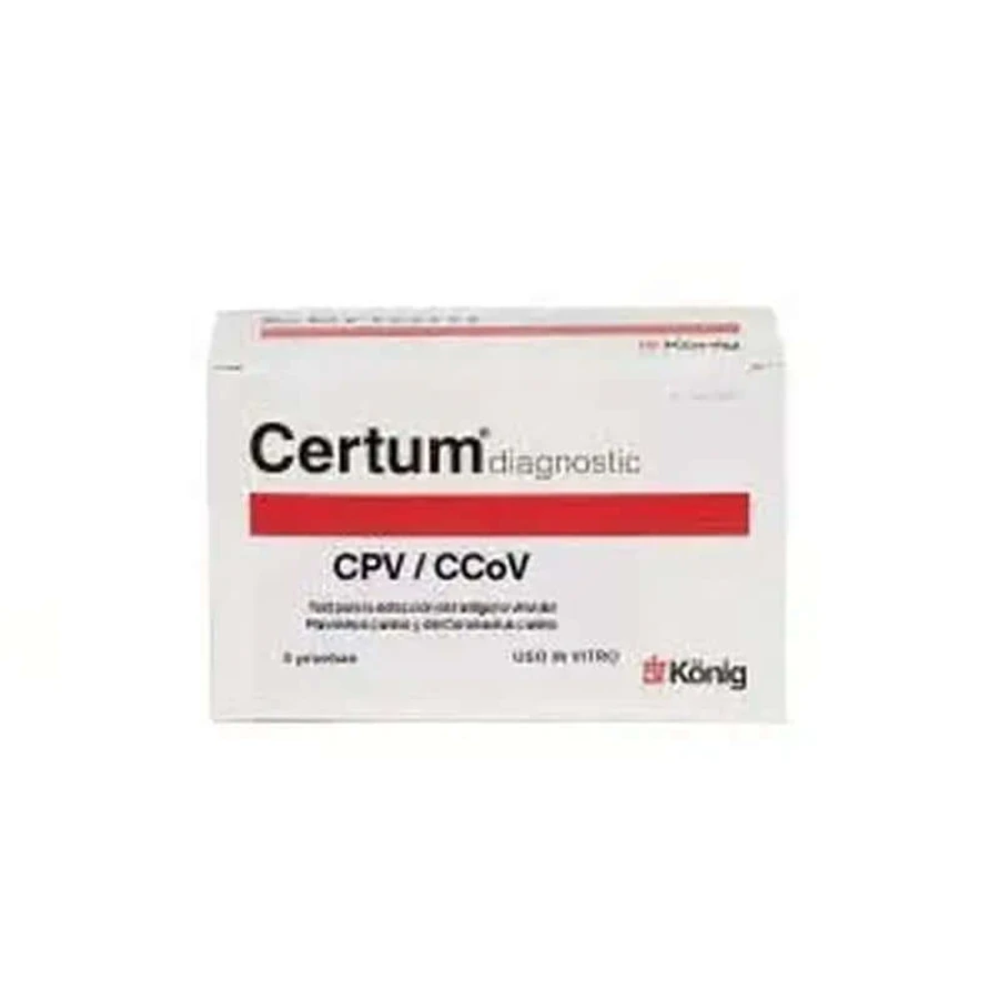 Certum Cpv Ccov Certum Parvovirus + Coronavirus 5 Tests (Ndr)
