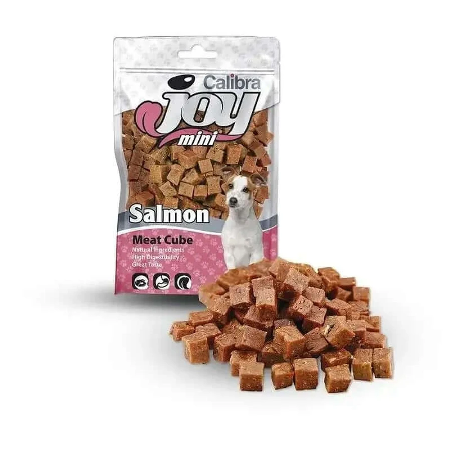 Calibra Joy Dogs Mini Dobbelsteentjes Zalm 70Gr