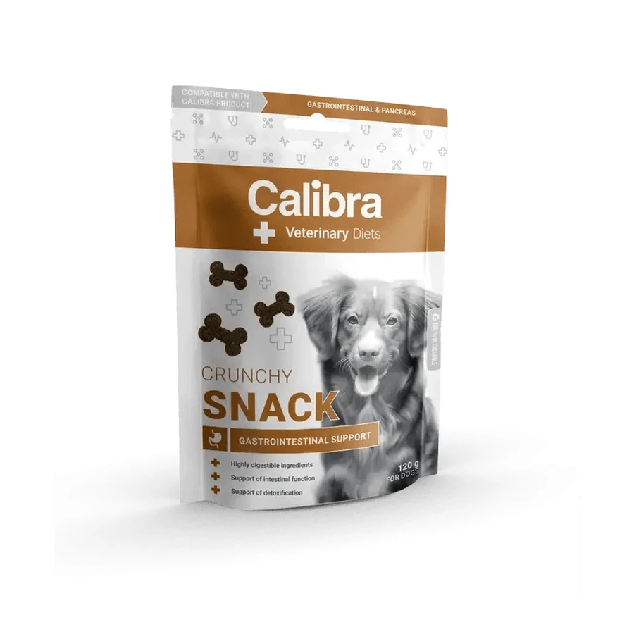 Calibra Vet Diet Hond Crunchy Snack Maagdarmsnack 120G