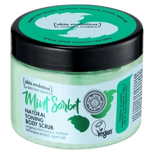 Natura Siberica Skin Evolution Gommage exfoliant à la menthe et au sorbet Corp Na, 300 ml