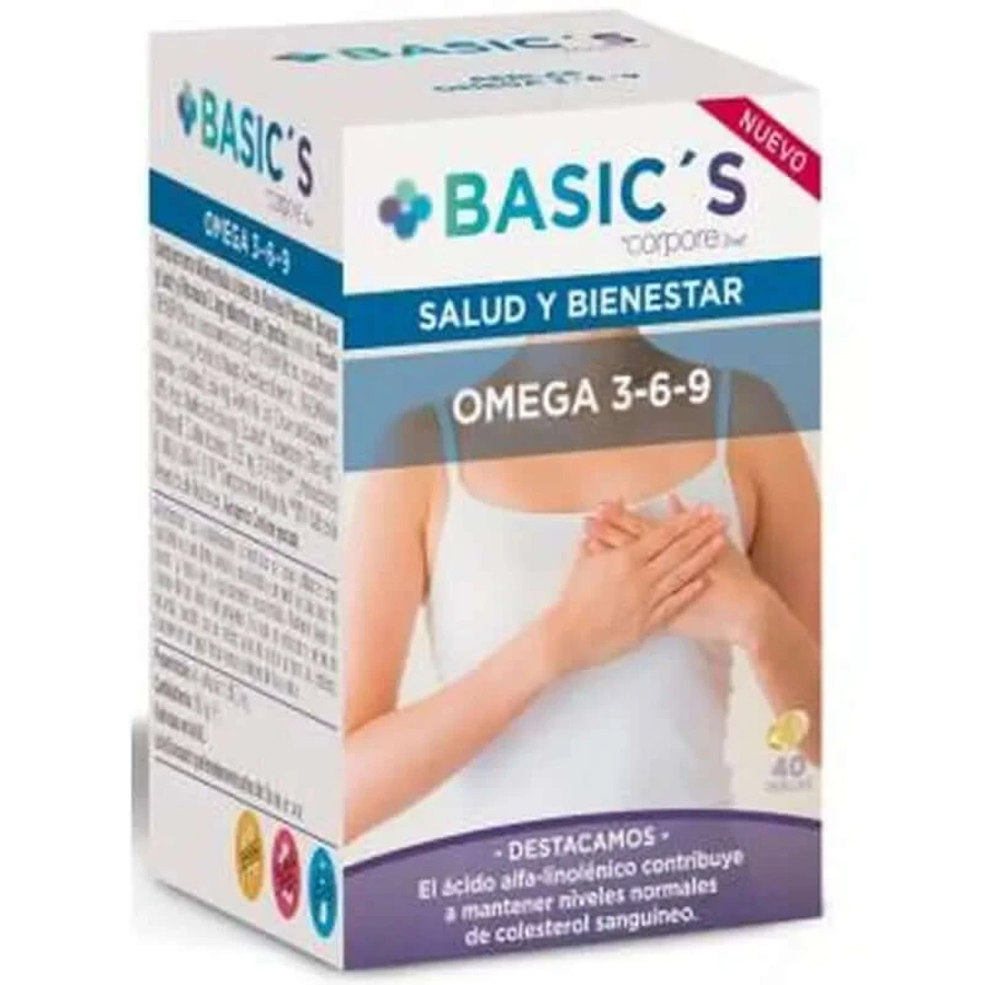 Corpore Diet Corpore Basics Omega 3-6-9 40 Perlen