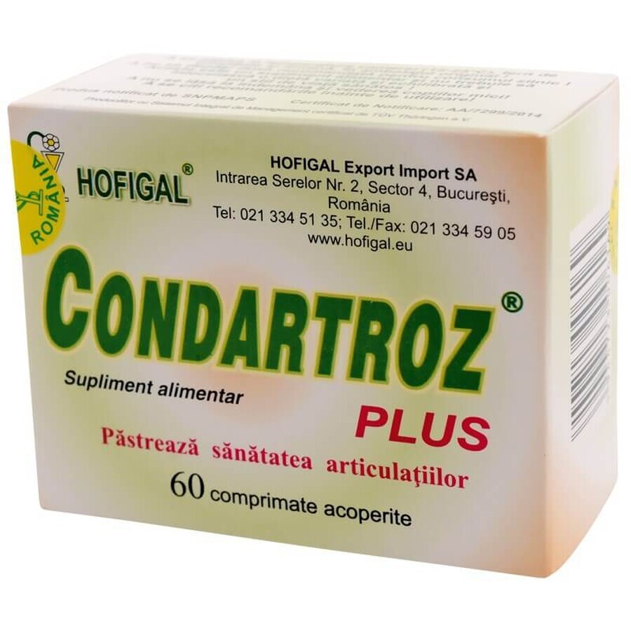 Condartroz Plus, 60 tabletten, Hofigal