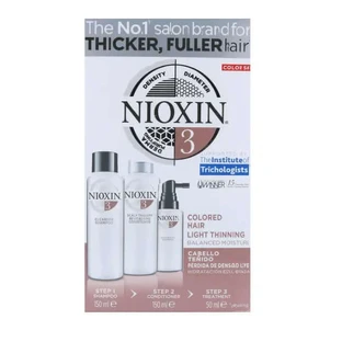 Wella Nioxin proefpakket systeem 3 licht getoupeerd haar