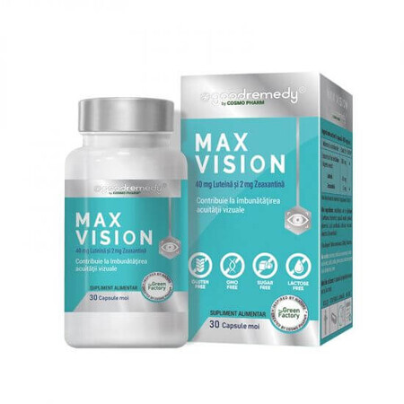 Max Vision Buen Remedio, 30 cápsulas, Cosmopharm