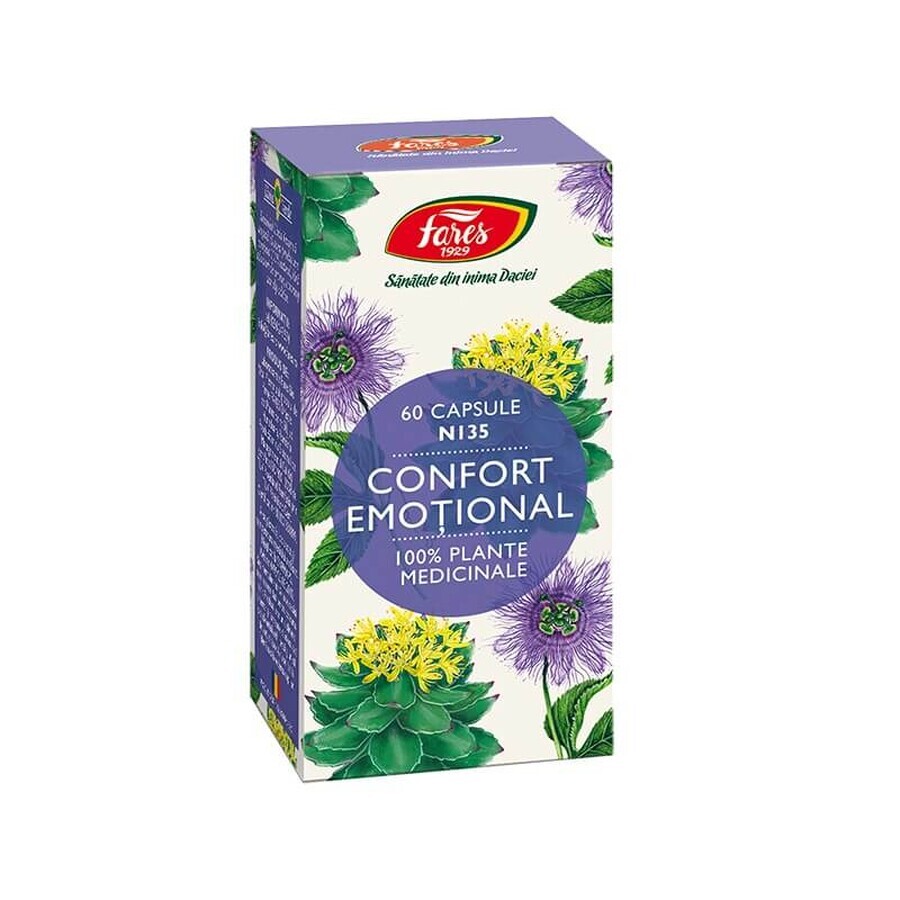 Emotioneel comfort, N135, 60 capsules, Fares