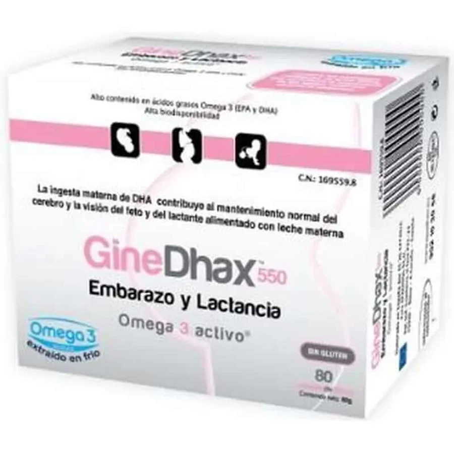 Epadhax Ginedhax Gravidanza 550Mg. 80 Capsule