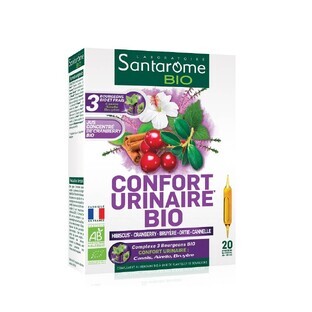 Confort Urinary Bio, 20 fiale bevibili, Santarome Nature