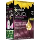 Garnier Olia Permanent Coloring Ammonia Free, Pleasant Smelling With Natural Floral Oils - Bold Violet Electric 4.26
