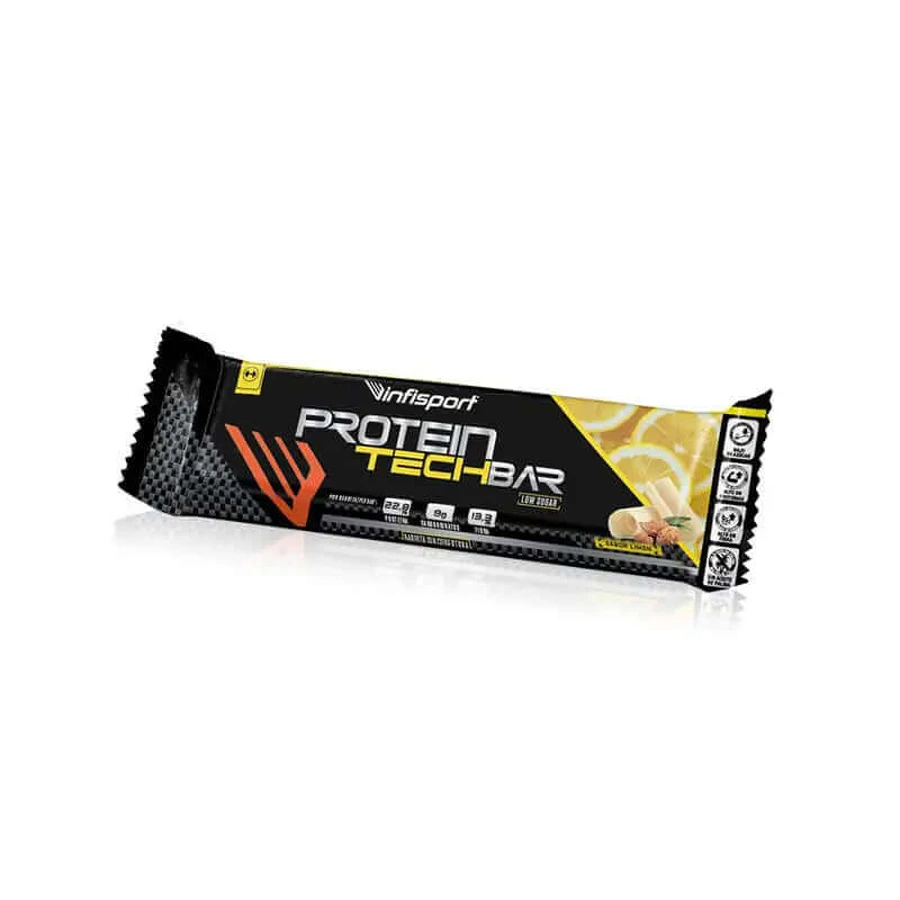 Infisport Eiwit Tech Reep Citroen 1 stuk x 60 gram