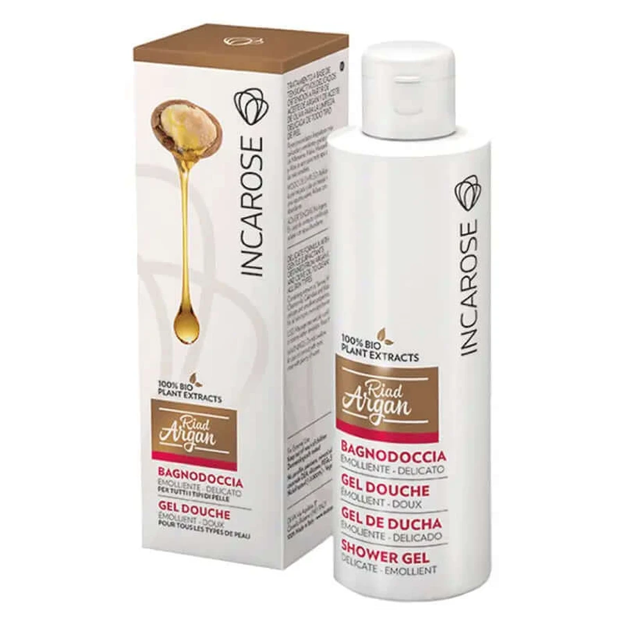 Incarose Riad Gel douche à l'argan 200 ml