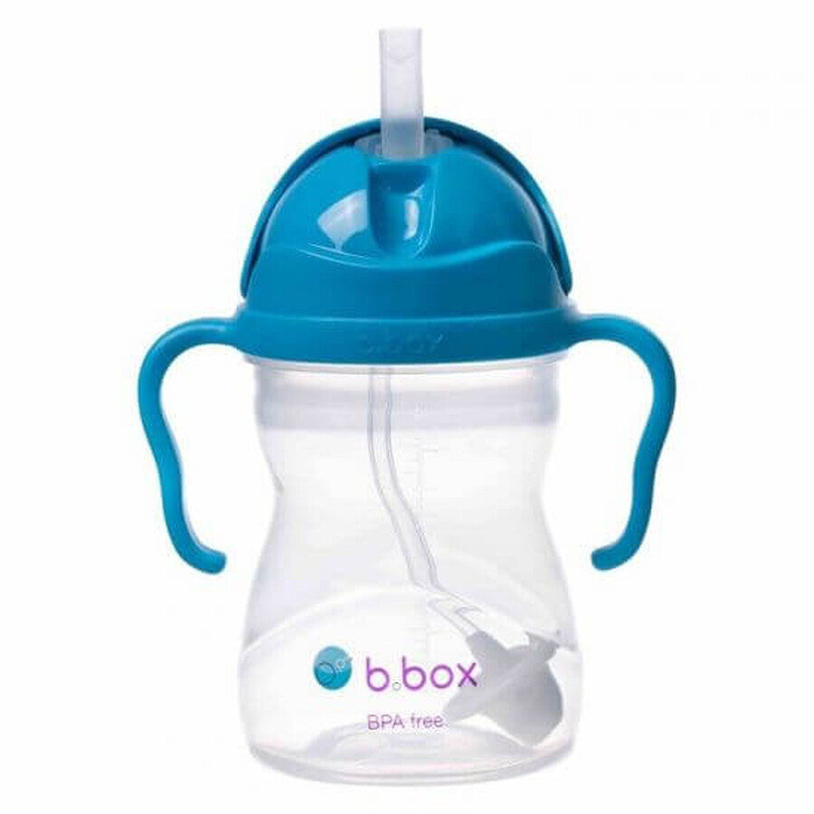 Rietjesblik, +6 maanden, 240 ml, Blauw, BBOX