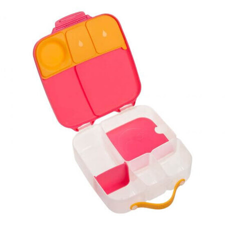 LunchBox maxi casseruola a scomparti, 2 l, Rosa + Arancio, BBOX