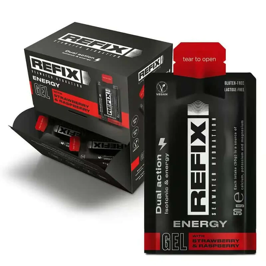 Refix Extreme Moisturizing Gel Erdbeere & Himbeere, 50 Gramm