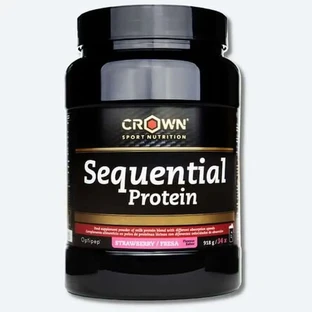 Crown Sport Nutrition Sequential Protein Strawberry (Night Recovery) , 918 g (34 porții)