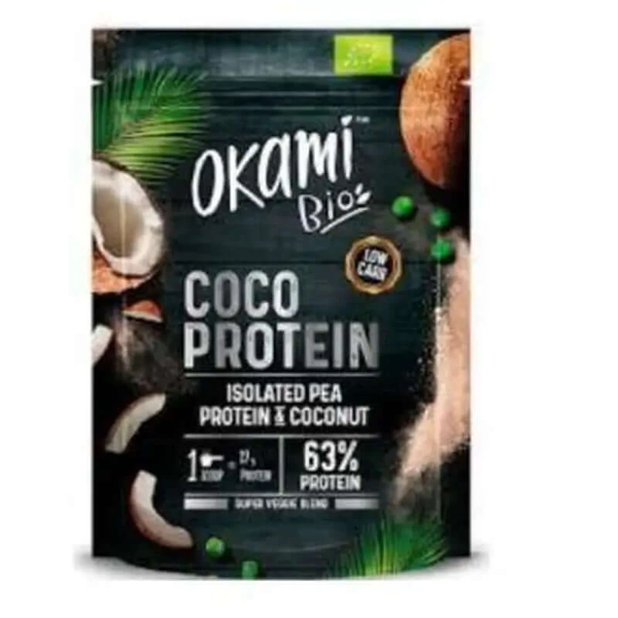 Okami Bio Erbsen & Kokosnuss Protein 500Gr. Bio Sg Vegan